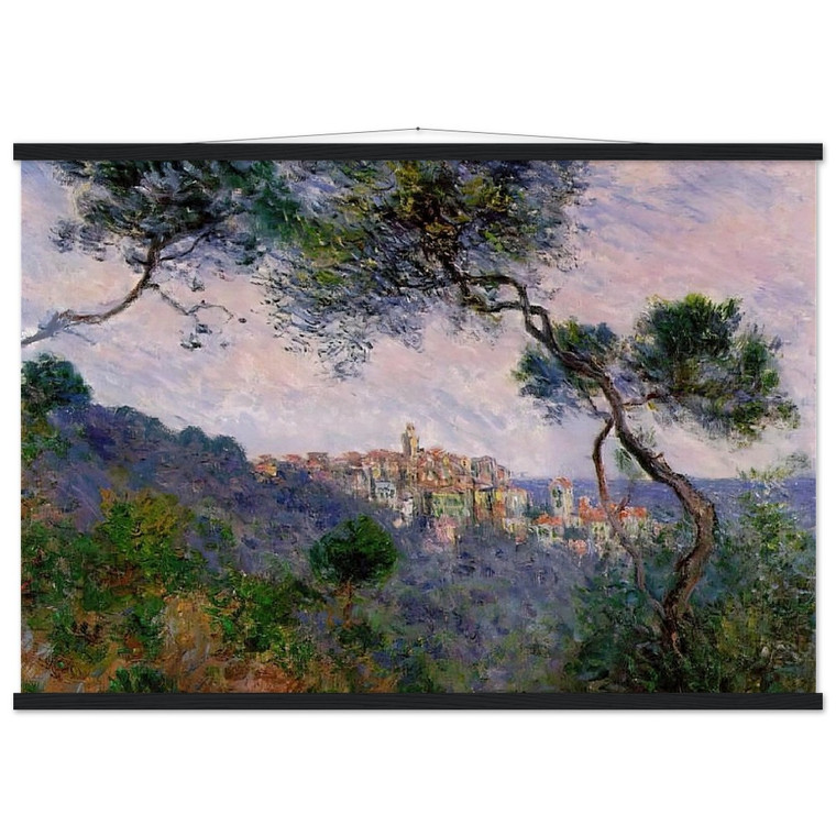 claude monet  Bordighera Italy Museum-Quality Matte Paper Poster with Hanger