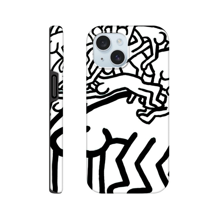 Keith Haring - FIGHT AIDS WORLDWIDE 1990 N2 Tough case