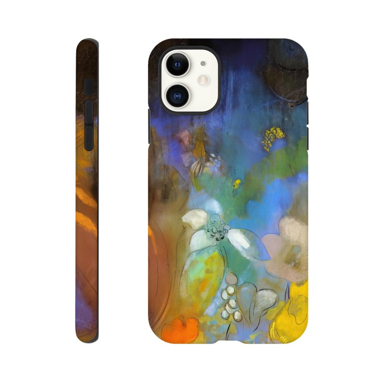 Odilon Redon - WOMAN IN PROFILE WITH FLOWERS Tough case