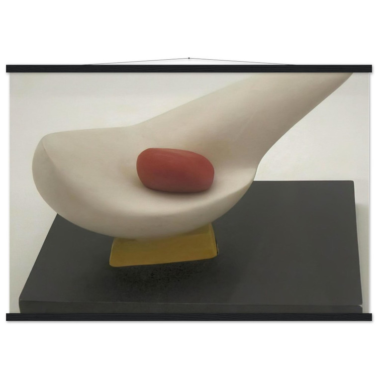 Kurt Schwitters MOTHER AND EGG 1947 Matte Paper Poster with Hanger