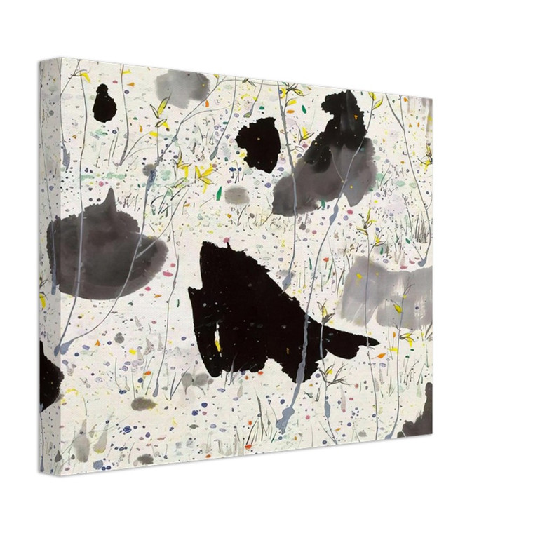 Wu Guanzhong  Blossom Out  1986 Canvas