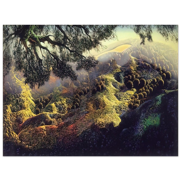 Eyvind Earle  Paradise Aluminum Print