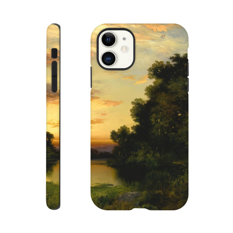 Thomas Moran - Sunset on Long Island Tough case