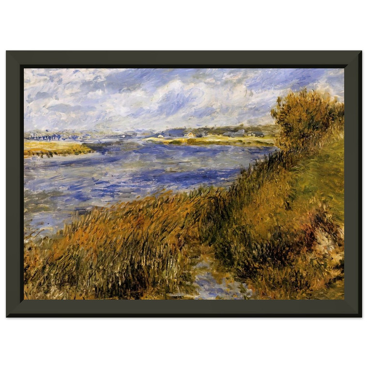 Renoir Seine Champrosay Premium Metal Framed Art Print / Poster