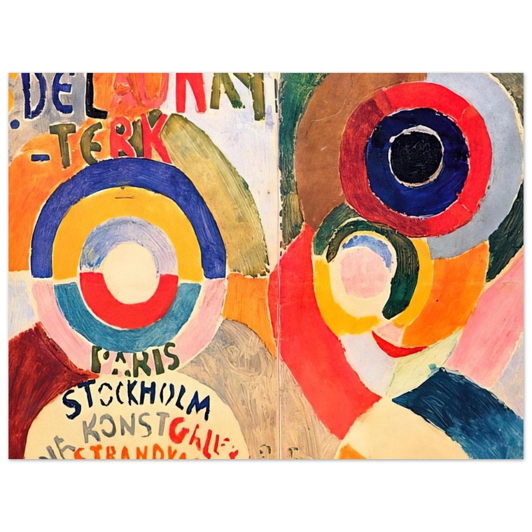 Sonia Delaunay  MODERNISM Aluminum Print