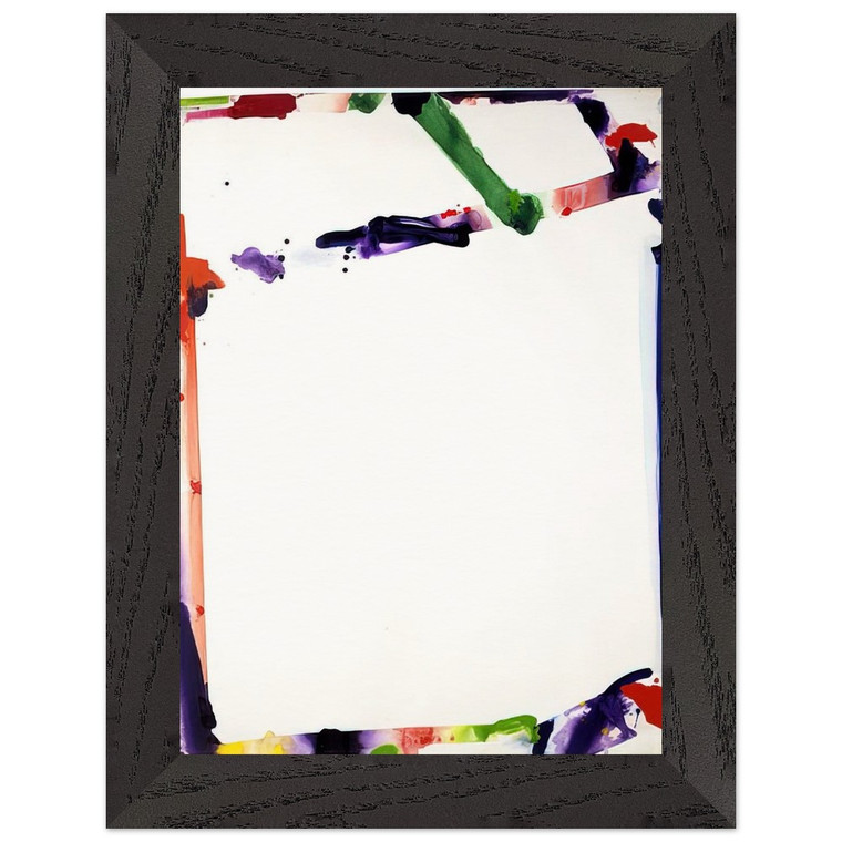 Sam Francis  Untitled  SF71045  Premium Wooden Framed Art Print / Poster