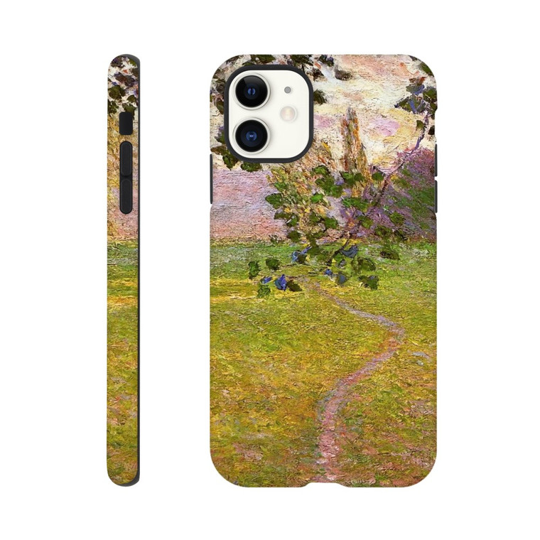 claude monet - Morning Landscape Giverny Tough case