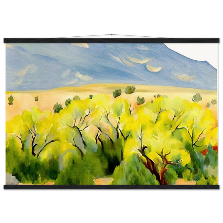Georgia OKeeffe  Cottonwood III Museum-Quality Matte Paper Poster with Hanger