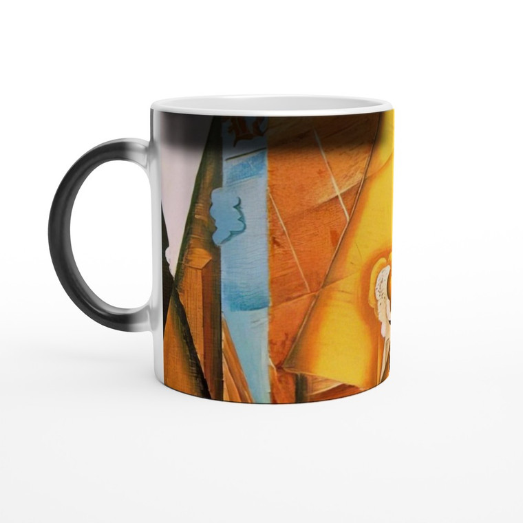 Juan Gris - A MAN IN A CAFE 1914 Magic Ceramic Mug