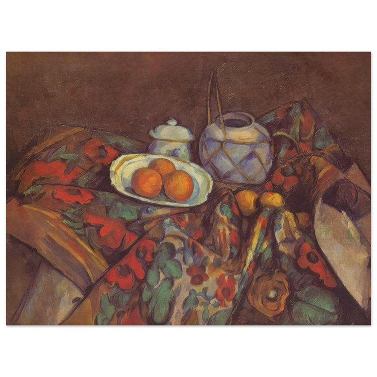 Paul Cezanne  Still Life with Oranges Wood Print
