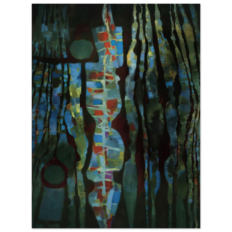 Alfred Manessier  Offrande de la terre I  1961 Wood Print