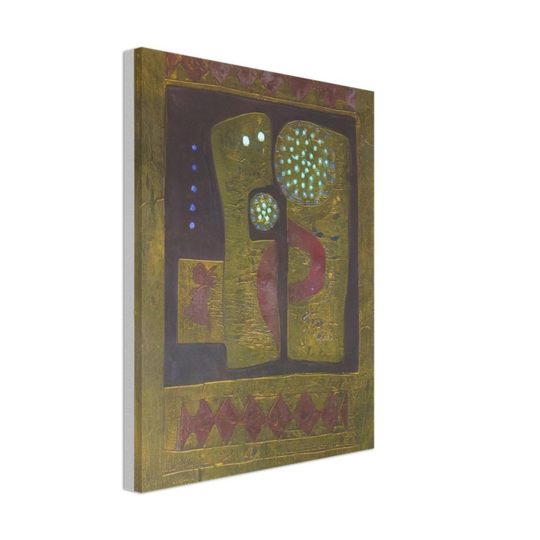 Hiroyuki Tajima  Pierrot and His Son  1970 Canvas