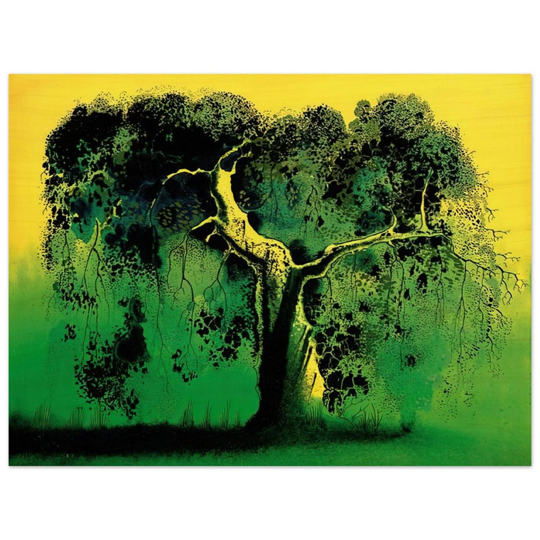 Eyvind Earle  Sycamore Wood Print