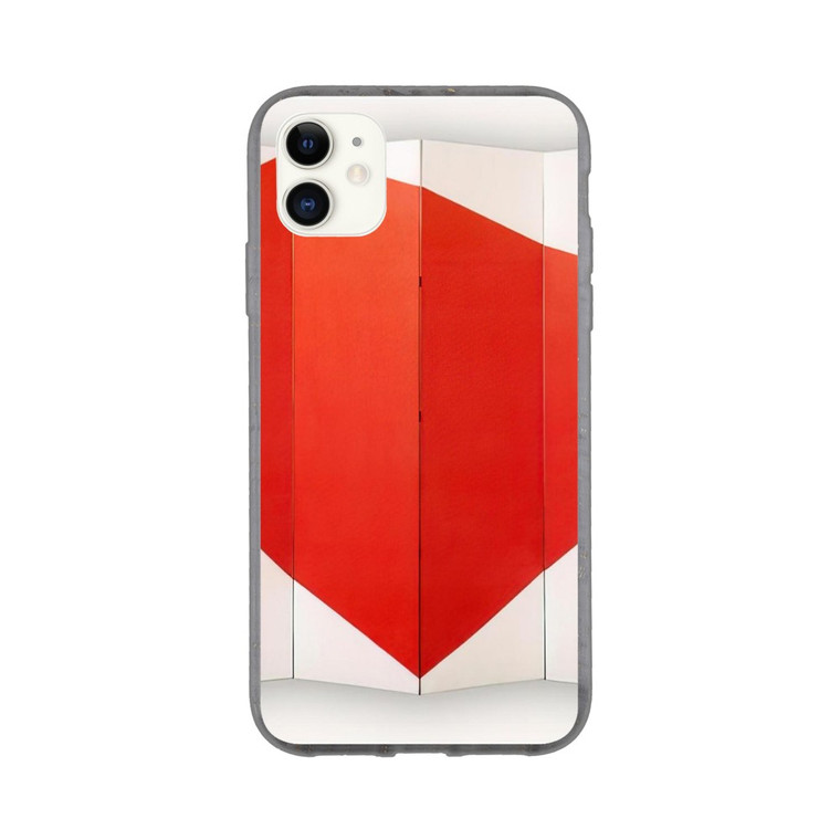 Leon Polk Smith  Correspondence RedWhite side B  1966 Bio case