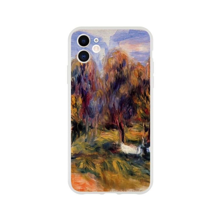 Pierre-Auguste Renoir - Landscape with Orchard Flexi case