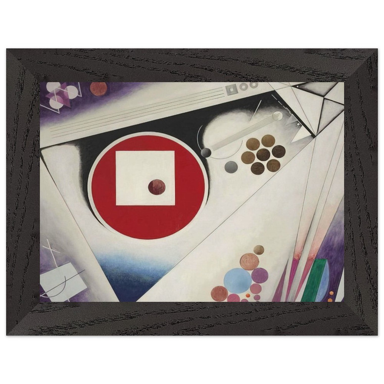 Rudolf Bauer THIRD SYMPHONY IN 3 MOVEMENTS 1930 Framed Print / Poster