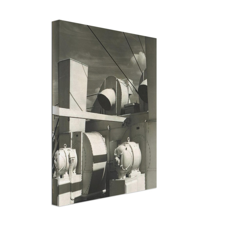 Charles Sheeler  Upper Deck  1928 Canvas