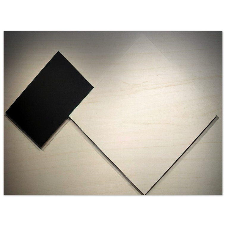 Ellsworth Kelly  White Black Wood Print
