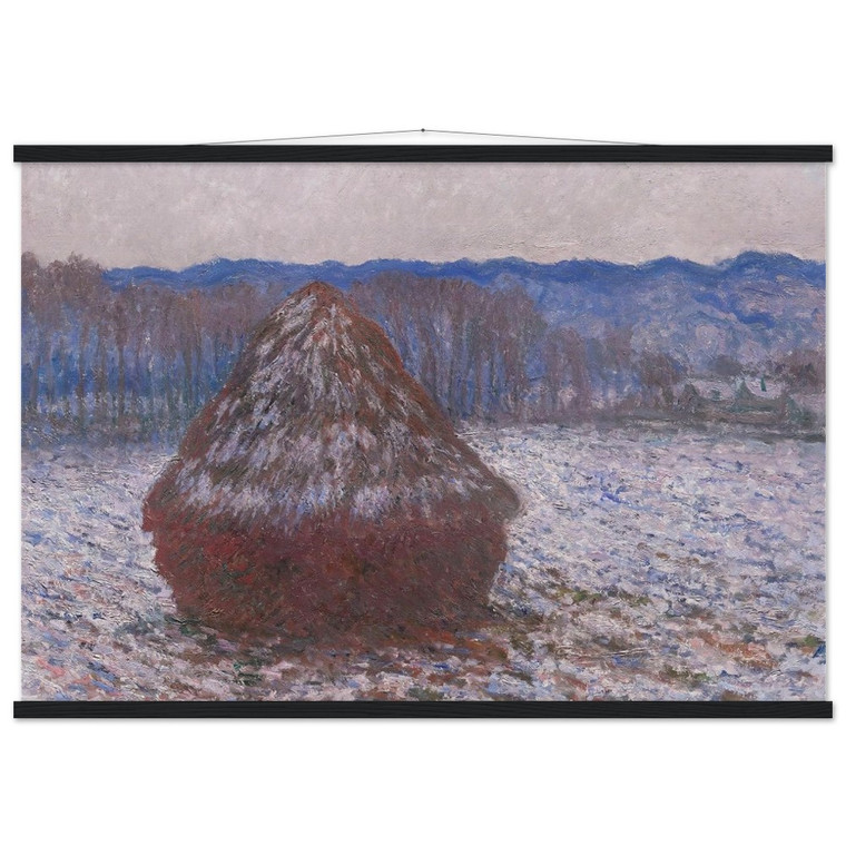 claude monet  Stack of Wheat Museum-Quality Matte Paper Poster with Hanger