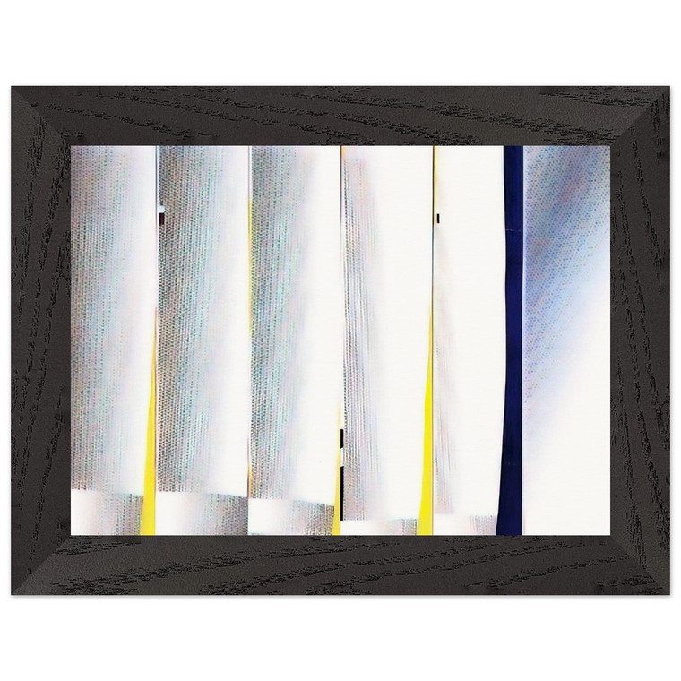 Roy Lichtenstein MIRROR SIX PANELS 3 1971 Wood Framed Art Print / Poster