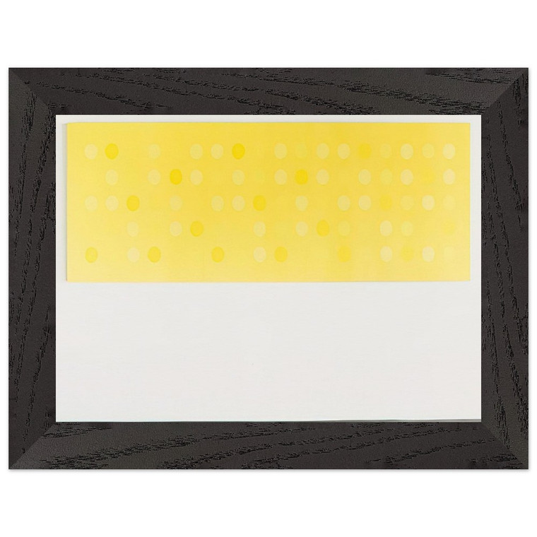 Thomas Downing  Grid TwentyNine  1970 Premium Wooden Framed Art Print / Poster