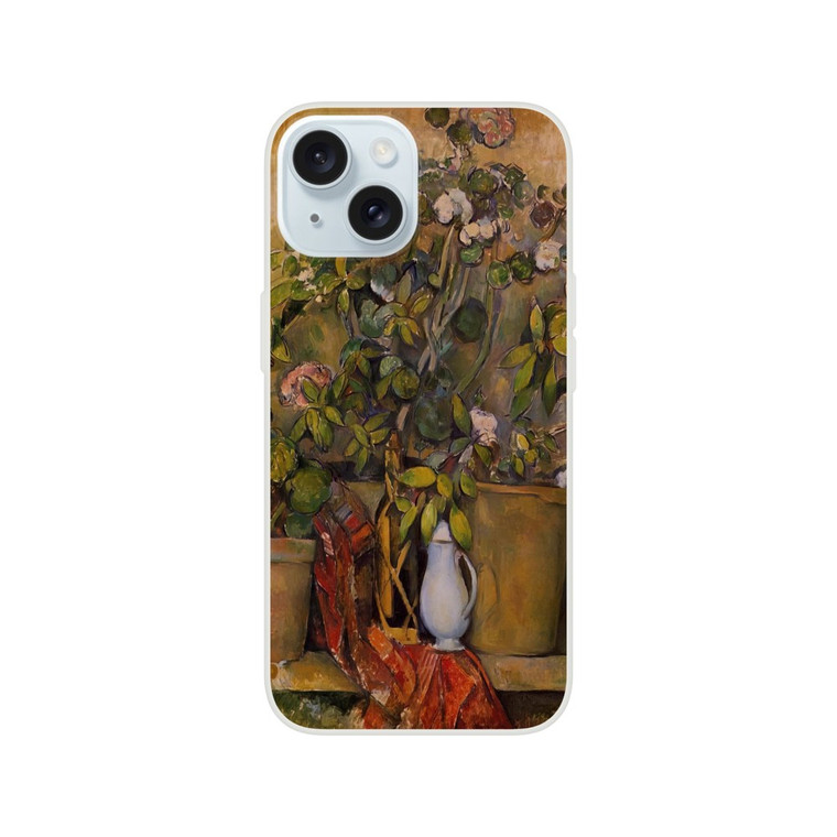 Paul Cezanne - Potted Plants Flexi case