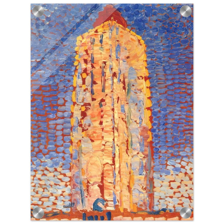 Piet Mondrian  Lighthouse in Westkapelle Acrylic Print