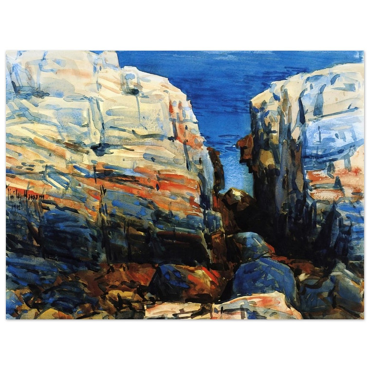 Childe Hassam  The Gorge Appledore Aluminum Print