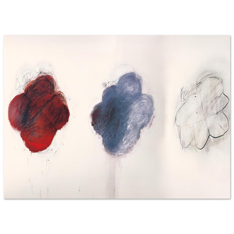 Cy Twombly Fifty Days at Iliam Achilles Patroclus Hector Fine Art Print