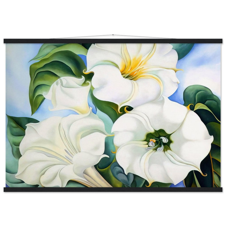 Georgia OKeeffe  Jimson Weed 3 Museum-Quality Matte Paper Poster with Hanger