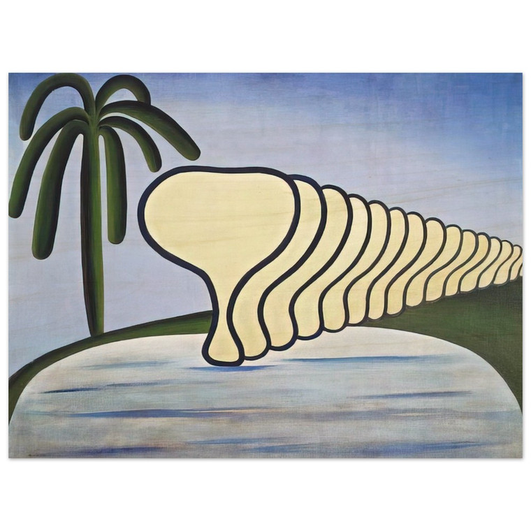 Tarsila do Amaral  Sleep Wood Print