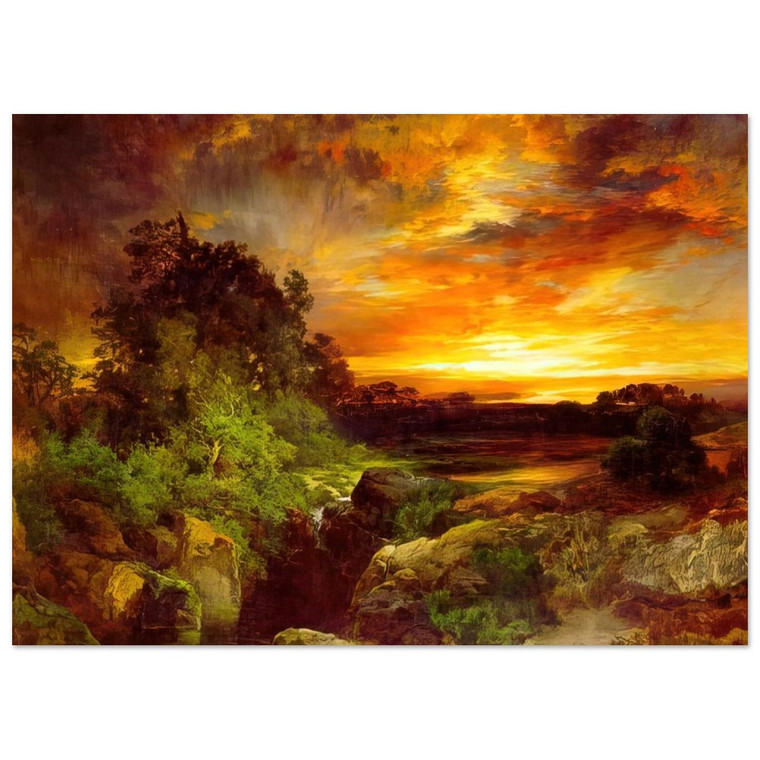 Thomas Moran Arizona Sunset Grand Canyon Fine Art Poster / Art Print