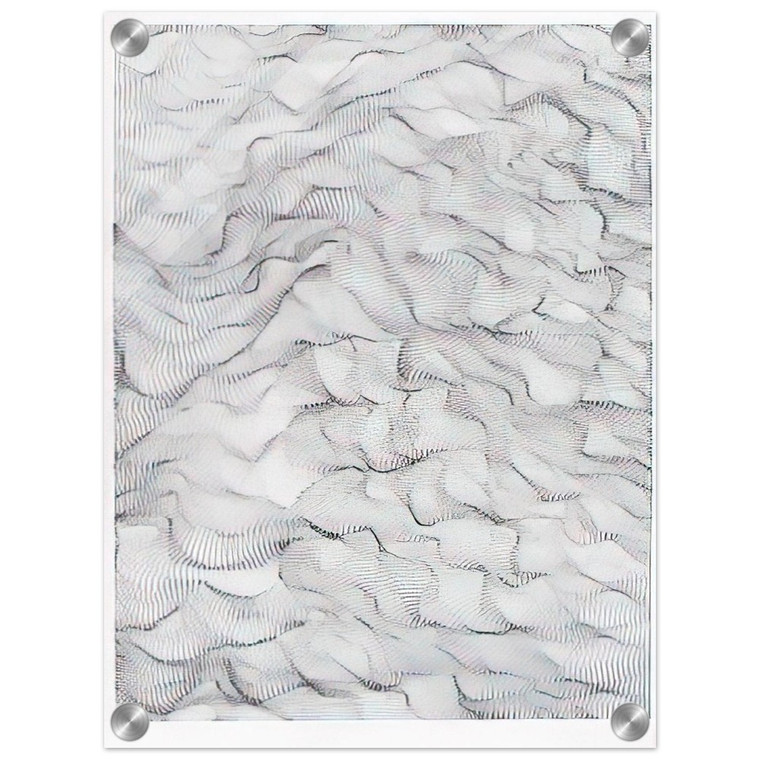 Dadamaino  Il movimento delle cose  1996 Acrylic Print