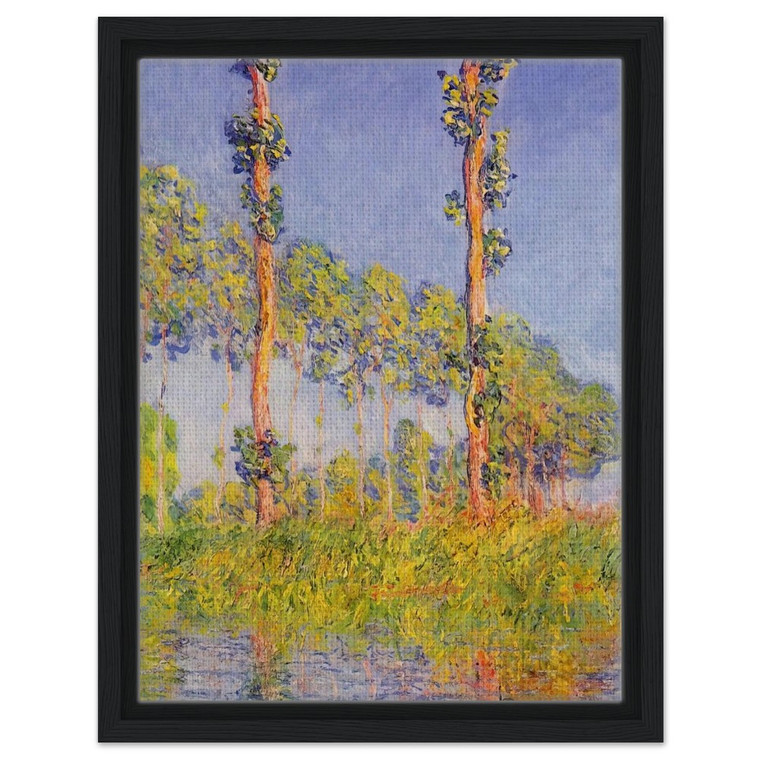 claude monet  Three Trees Autumn Effect Framed Canvas