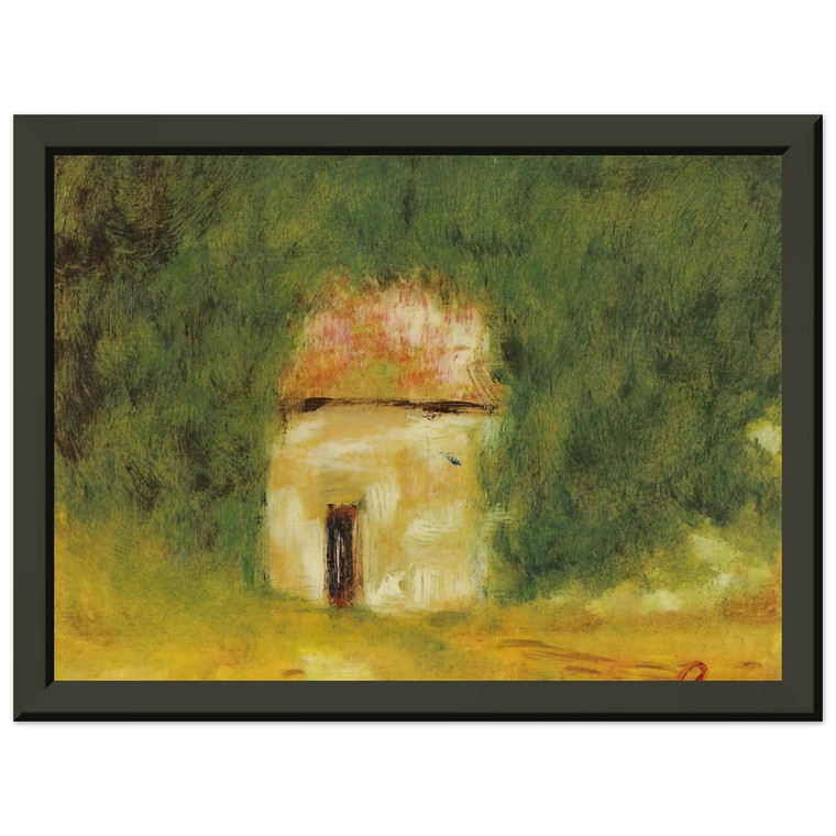 PierreAuguste Renoir  The Little House Premium Metal Framed Art Print / Poster