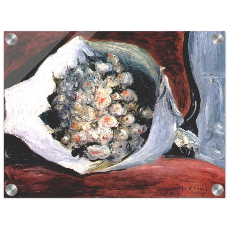 PierreAuguste Renoir  Bouquet in a theater box Acrylic Print
