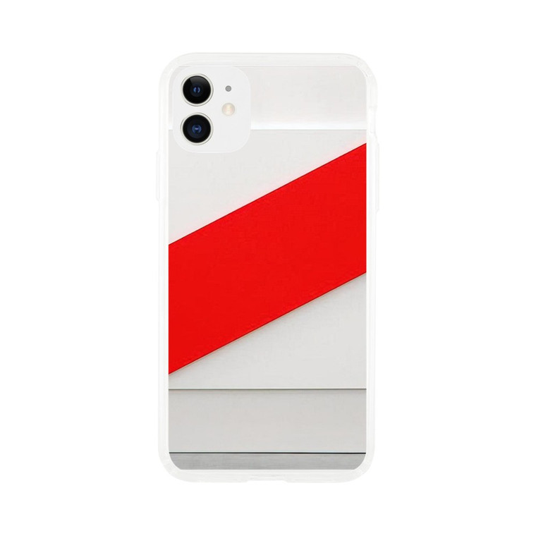 Ellsworth Kelly - Red Diagonal Clear case