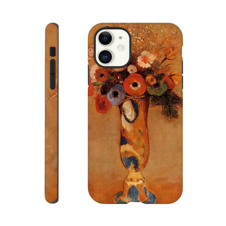 Odilon Redon - WILDFLOWERS IN A LONG NECKED VASE Tough case