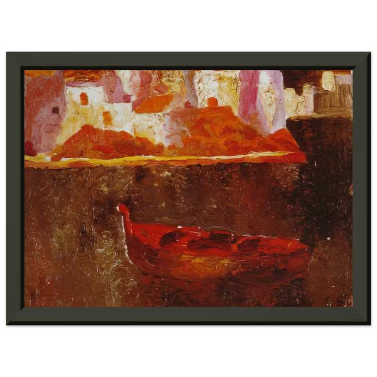 Salvador Dali PUNTA ES BALUARD DE LA RIBA D EN PITXOT 1919 Art Print