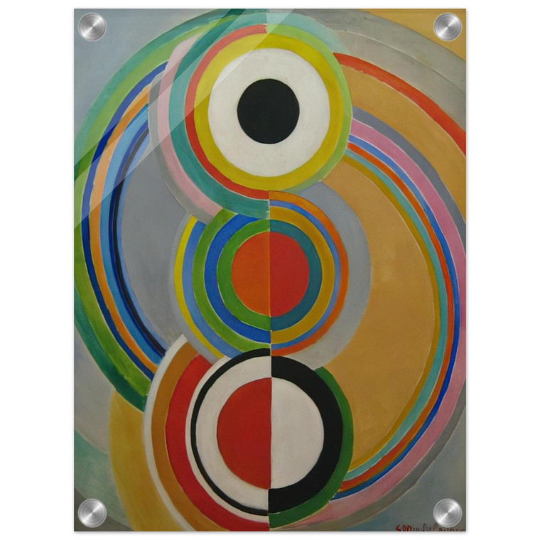 Sonia Delaunay  RYTHME 1 Acrylic Print
