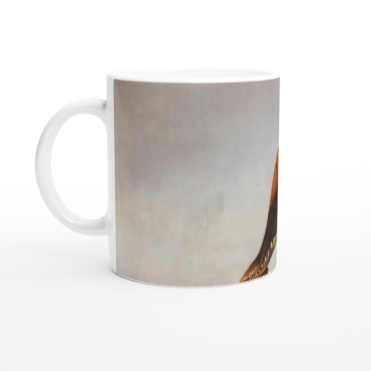 Salvador Dali 1934 Ceramic Mug Skull with Lyric Appendage