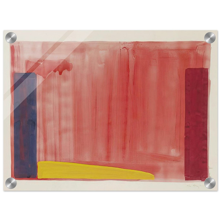 John Hoyland  Untitled  Color Field Painting N5 Acrylic Print