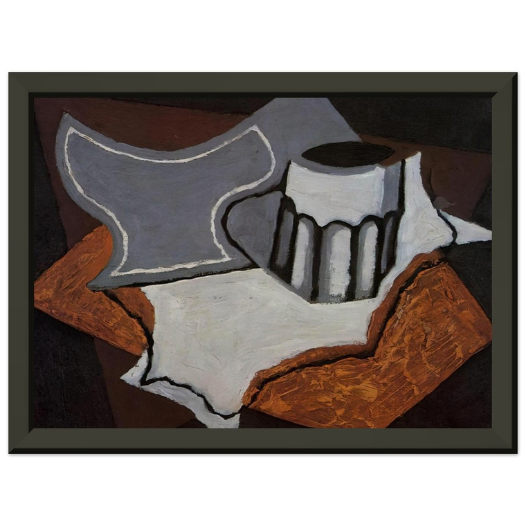 Juan Gris  THE GOBLET 1927 Premium Metal Framed Art Print / Poster