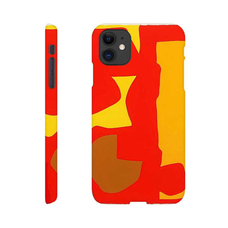 Patrick Heron - Six in Light Orange with Red in Yellow - 1970 Slim case