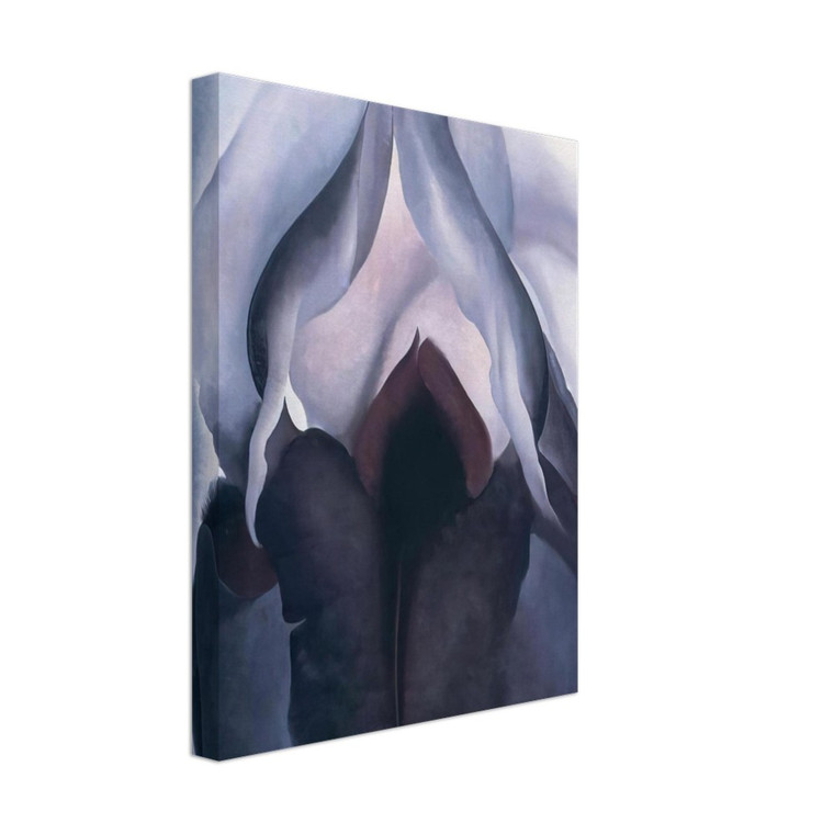 Georgia OKeeffe  Black Iris III Canvas
