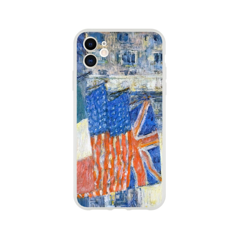 Childe Hassam - Avenue of the Allies aka Flags on the Waldorf Flexi case