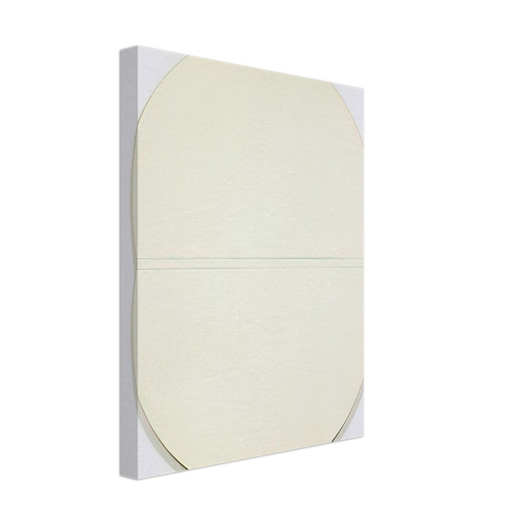 Ellsworth Kelly  White Plaque Bridge Arch and Reflection Canvas