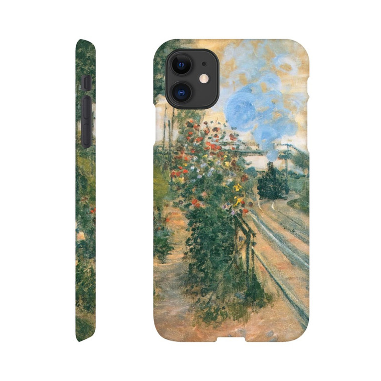 claude monet - Arriving at Montegeron Slim case