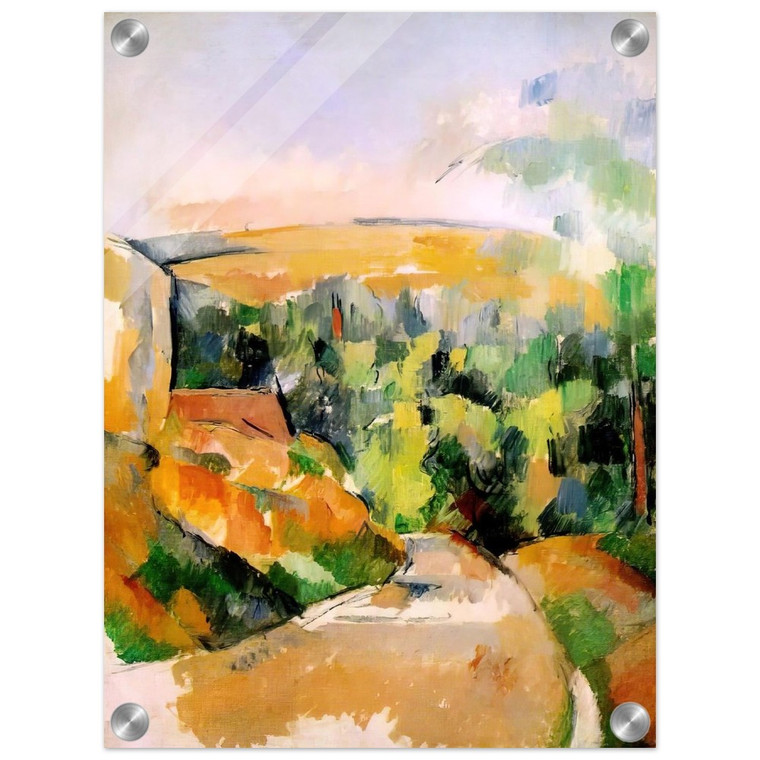 Paul Cezanne  The Bend in the road Acrylic Print