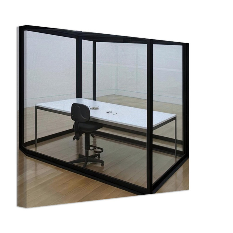 Damien Hirst  THE ACQUIRED INABILITY TO ESCAPE 1991 Canvas